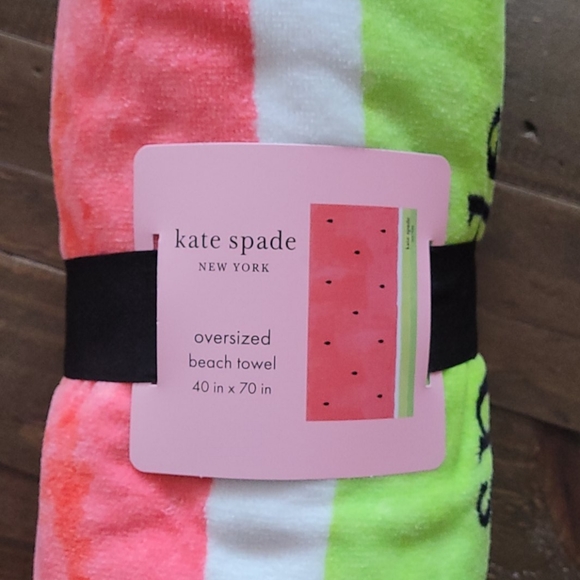 kate spade Other - NWT KATE SPADE OVERSIZED BEACH TOWEL